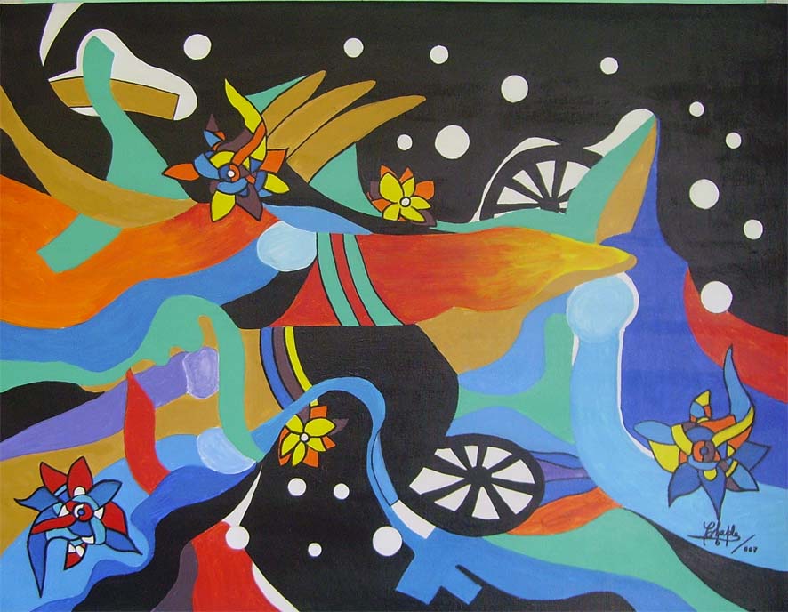 PRIMAVERA EN EL ESPACIO - ALEJANDRO L. GARCIA CHAPLE